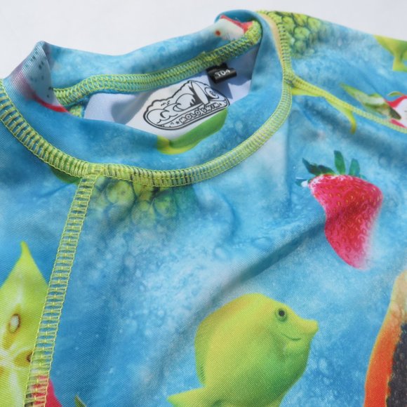 Molo Swim Rash Guard Swim Rashguard 4 4T Kids Girl - Picture 5 of 16